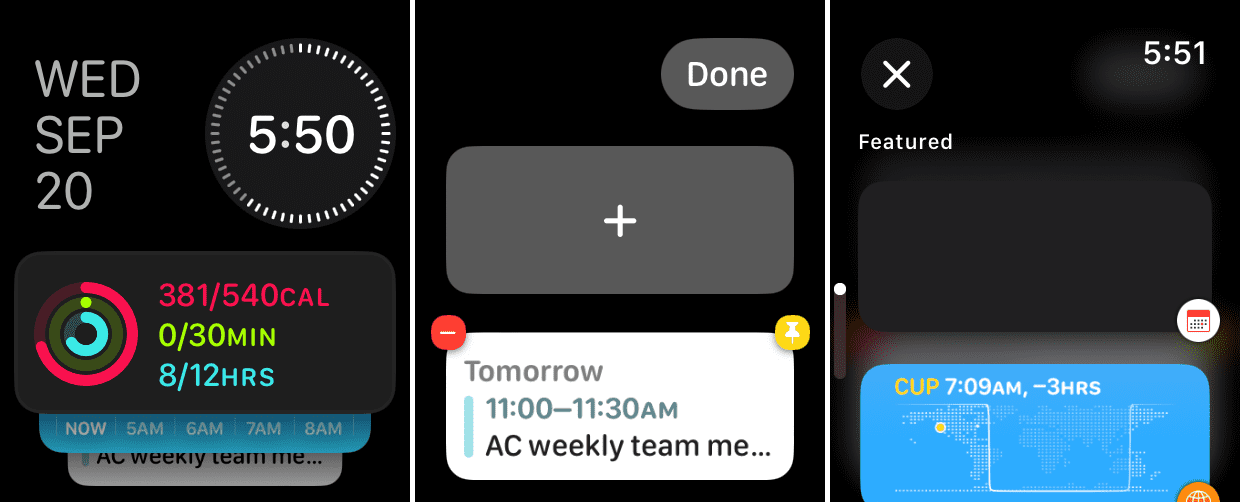 How to Use Widgets on Apple Watch AppleToolBox