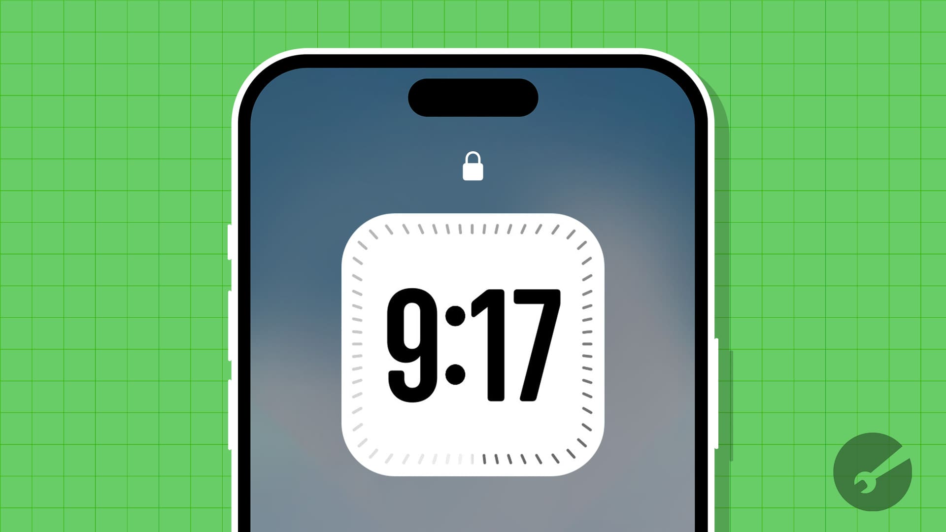 How to Put Analog Clock on iPhone Lock Screen AppleToolBox