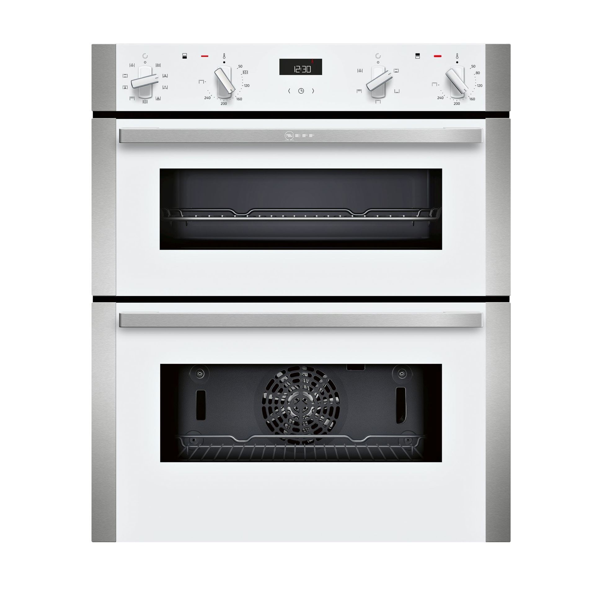 Neff J1ACE2HW0B White Built Under Double Oven Appliance Source
