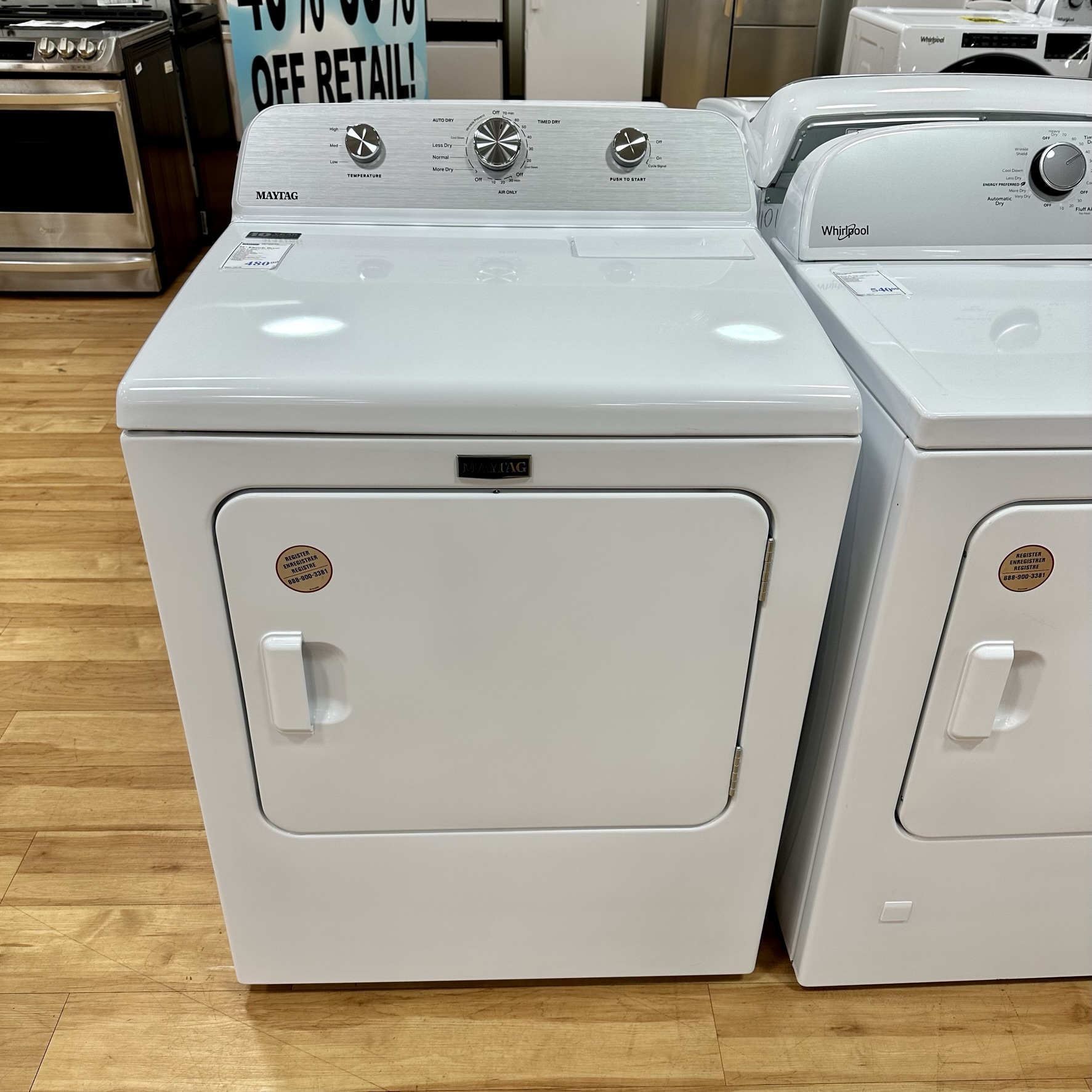 Maytag 29″ Electric Dryer All In Stock Today!