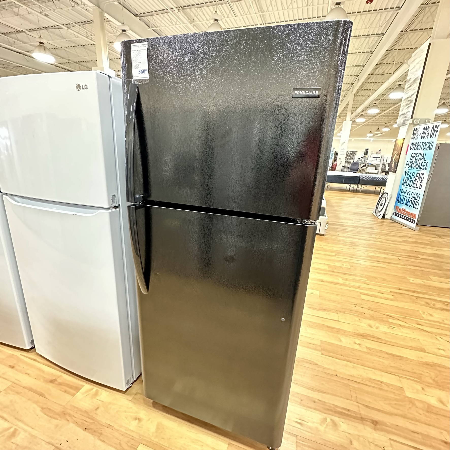 Frigidaire 20.5 Cu.Ft Top Freezer Refrigerator All In Stock Today!