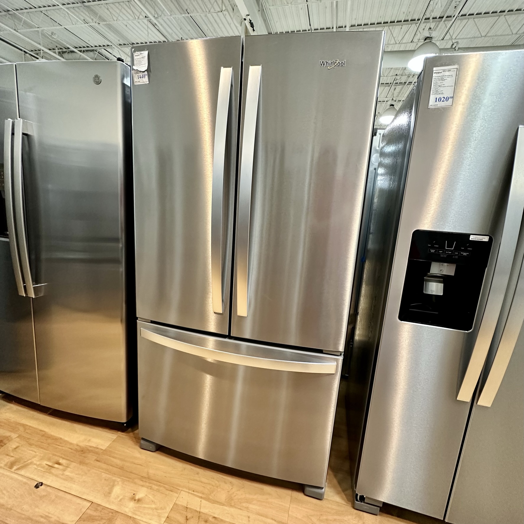 Whirlpool 36″ 25 Cu. Ft. French Door Refrigerator with Interior Water
