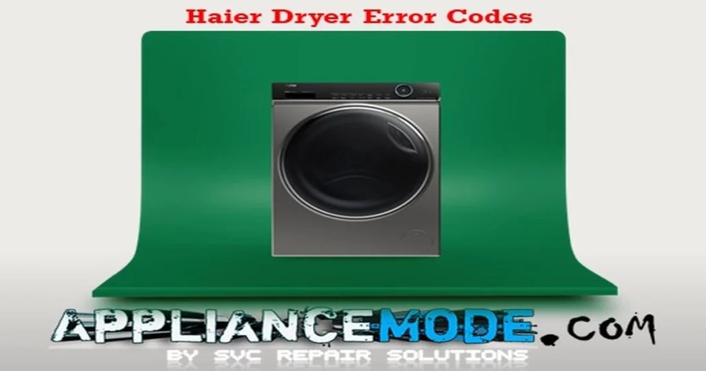Haier Dryer Error Codes DIY Solutions