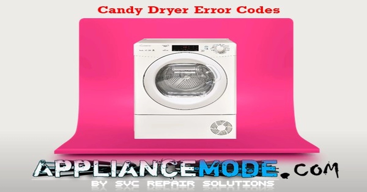 Candy Dryer Error Codes DIY Solutions