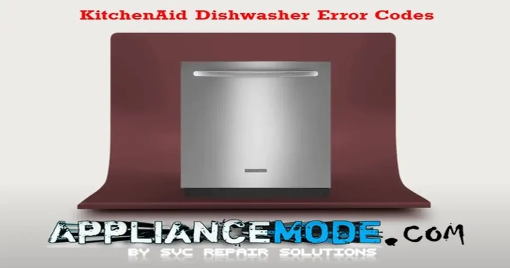 KitchenAid Dishwasher Error Codes DIY Solutions