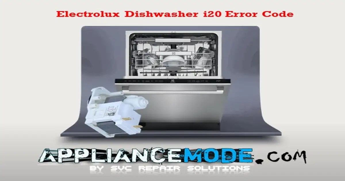 Fixing The Electrolux Dishwasher I20 Error Code Appliance Repair 2024