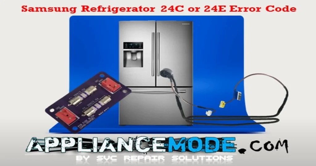 Comprehensive Guide To Resolve Samsung Refrigerator 24C Or 24E Error
