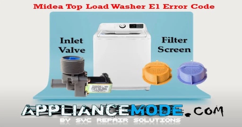 Troubleshooting The Midea Top Load Washer E1 Error Code Quick Fixes