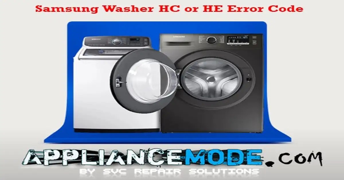 Troubleshooting The HC Error Code On Your Samsung Washing Machine DIY