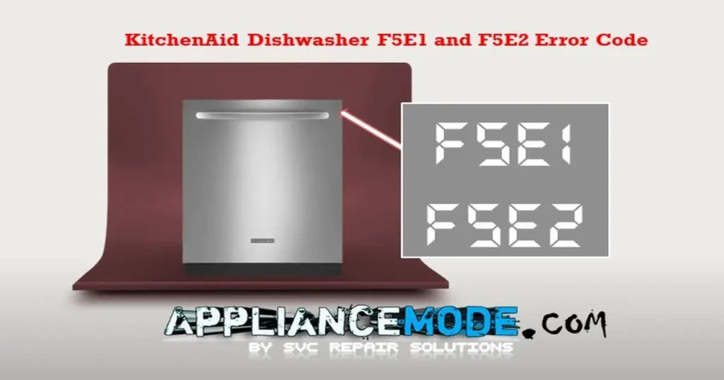 KitchenAid Dishwasher F5E1 And F5E2 Error Codes (Door Switch Issues