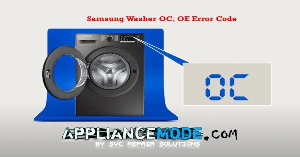 Samsung Washer OC Error Code Troubleshooting DIY Solutions