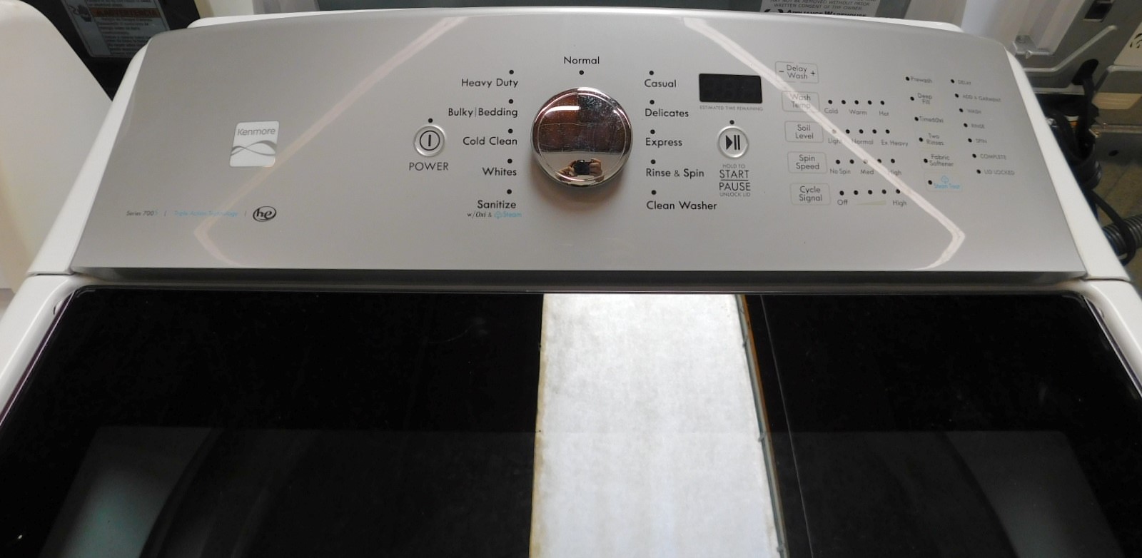 Kenmore 700 series washer trouble YouTube