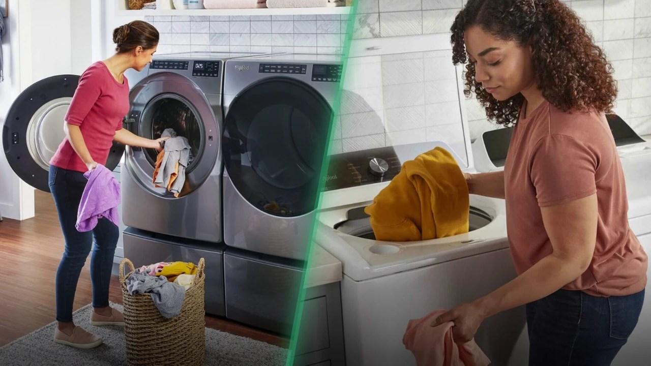 Top Loader vs Front Loader Washing Machines Comparison