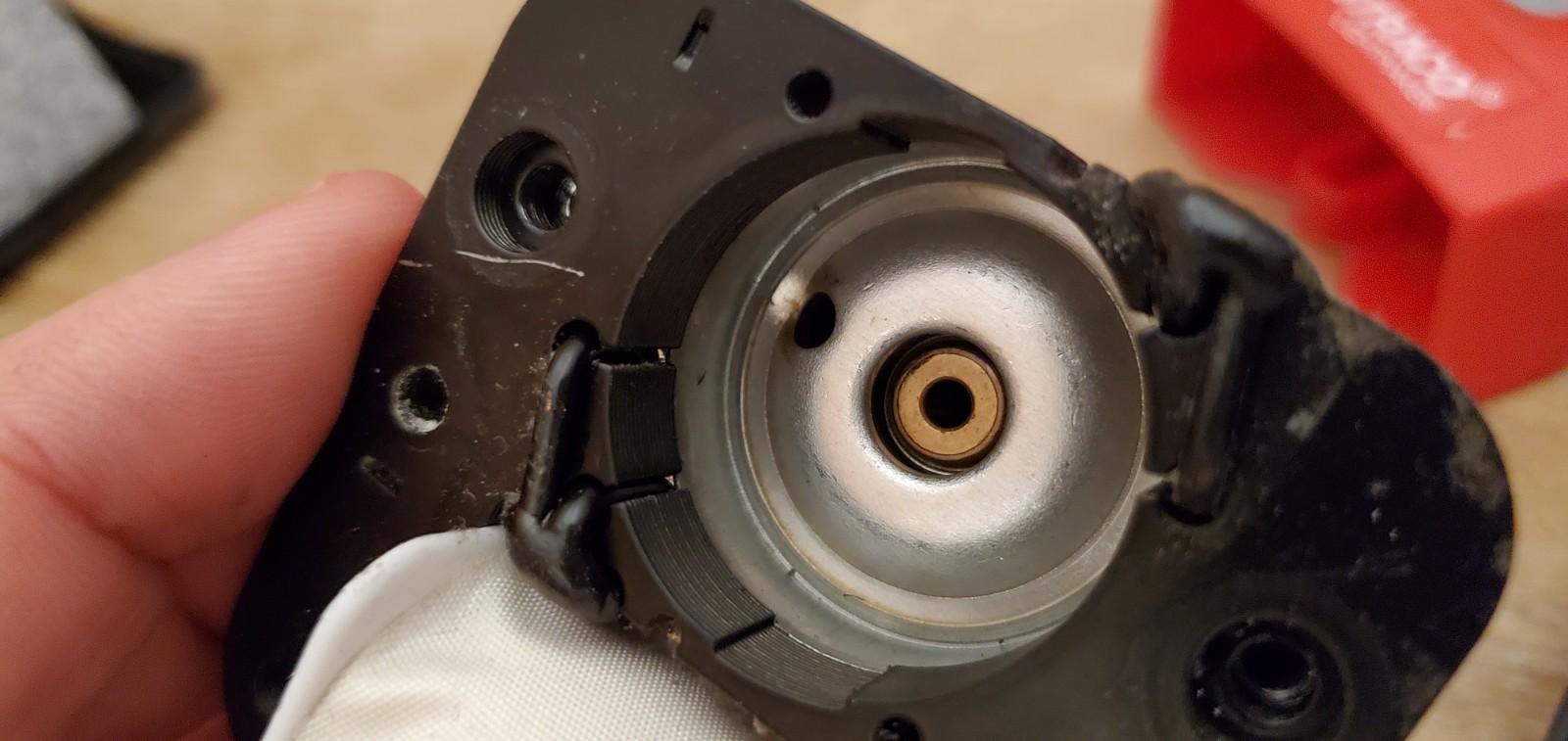 LG 349R refrigerator. Noisy Condenser fan motor4680JB1035H. Can I