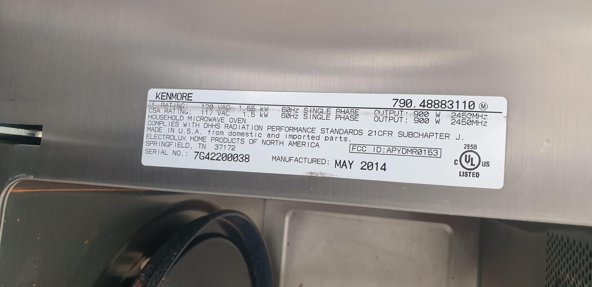 Kenmore Elite microwave diode rectifier DIY Appliance Repair Help