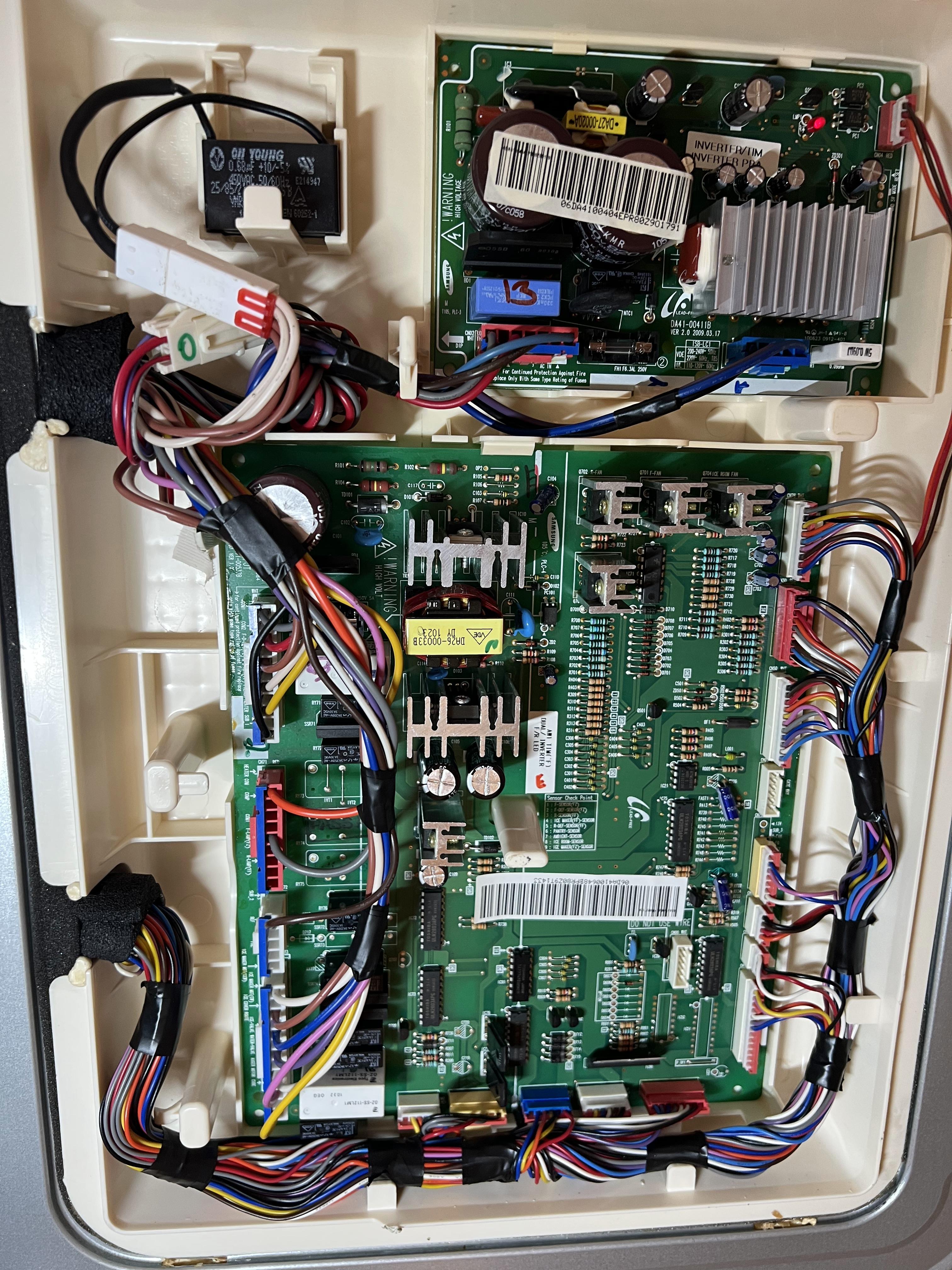 Samsung fridge compressor not starting (RFG298AA) DIY Appliance