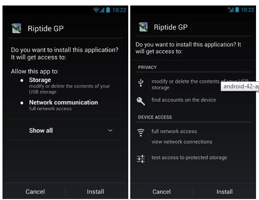 Android 4.2 vendrá con protección para apps con malware Applicantes