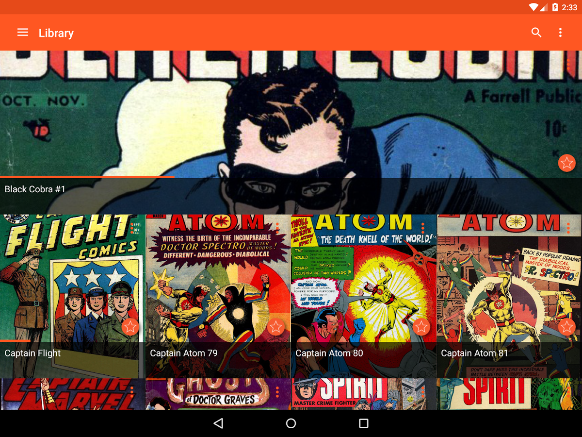 Astonishing Comic Reader, tu amistosa app para disfrutar del noveno