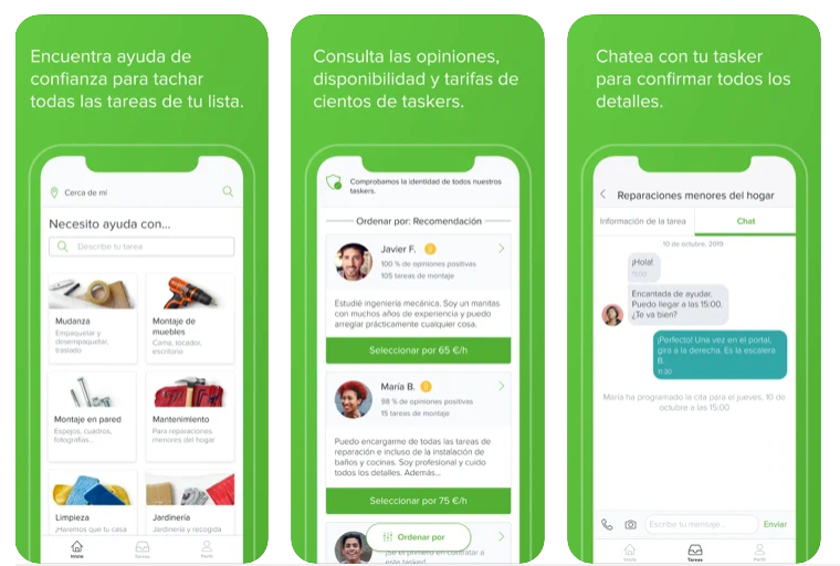 TaskRabbit “Nuestros manitas fijan sus propias tarifas