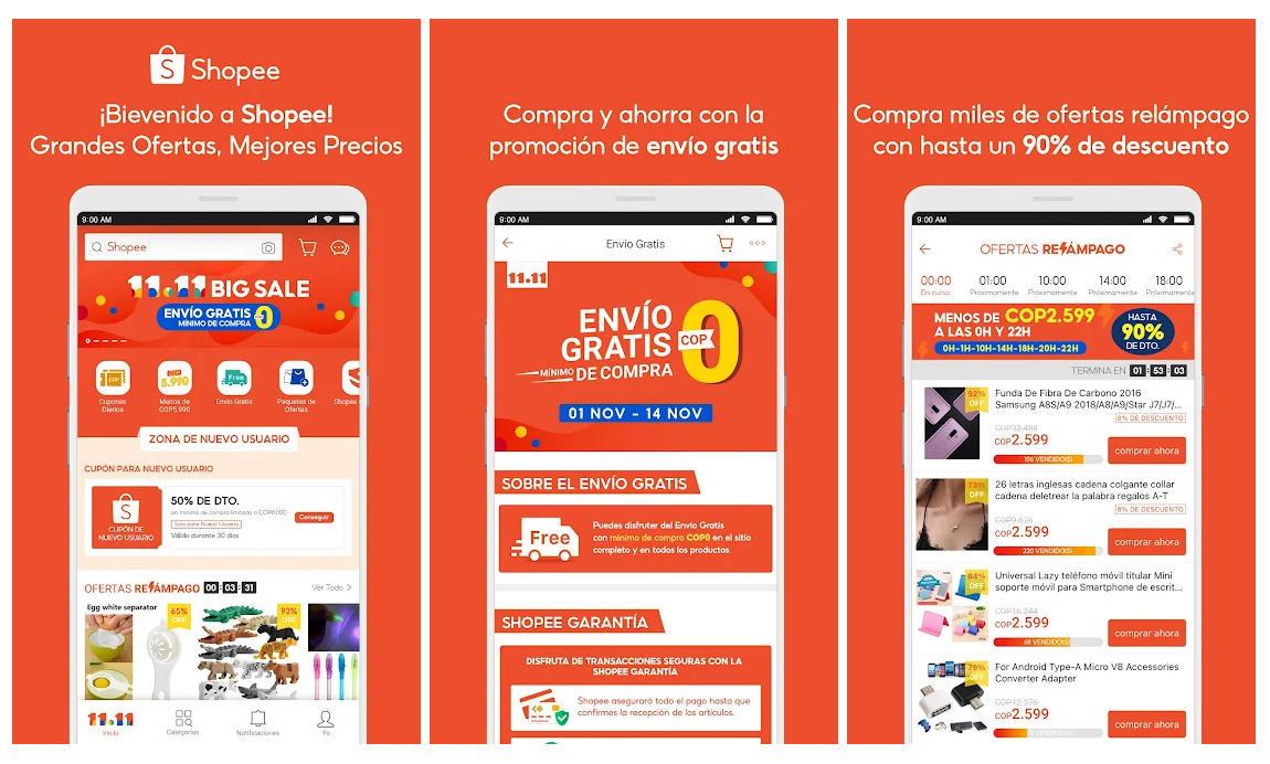 Así funciona Shopee, la app de compras low cost que triunfa en Android