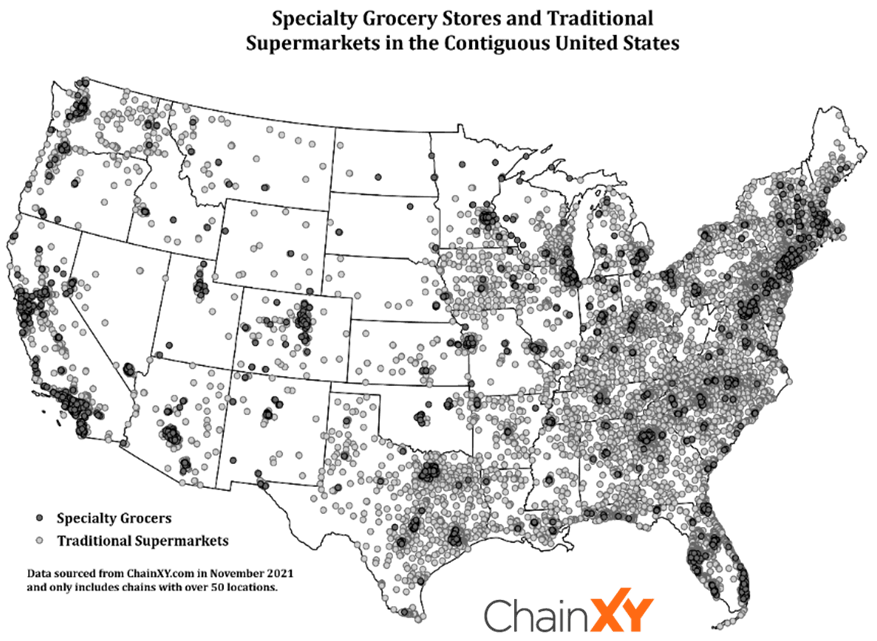 How special is “specialty”? Contrasting the location strategies of