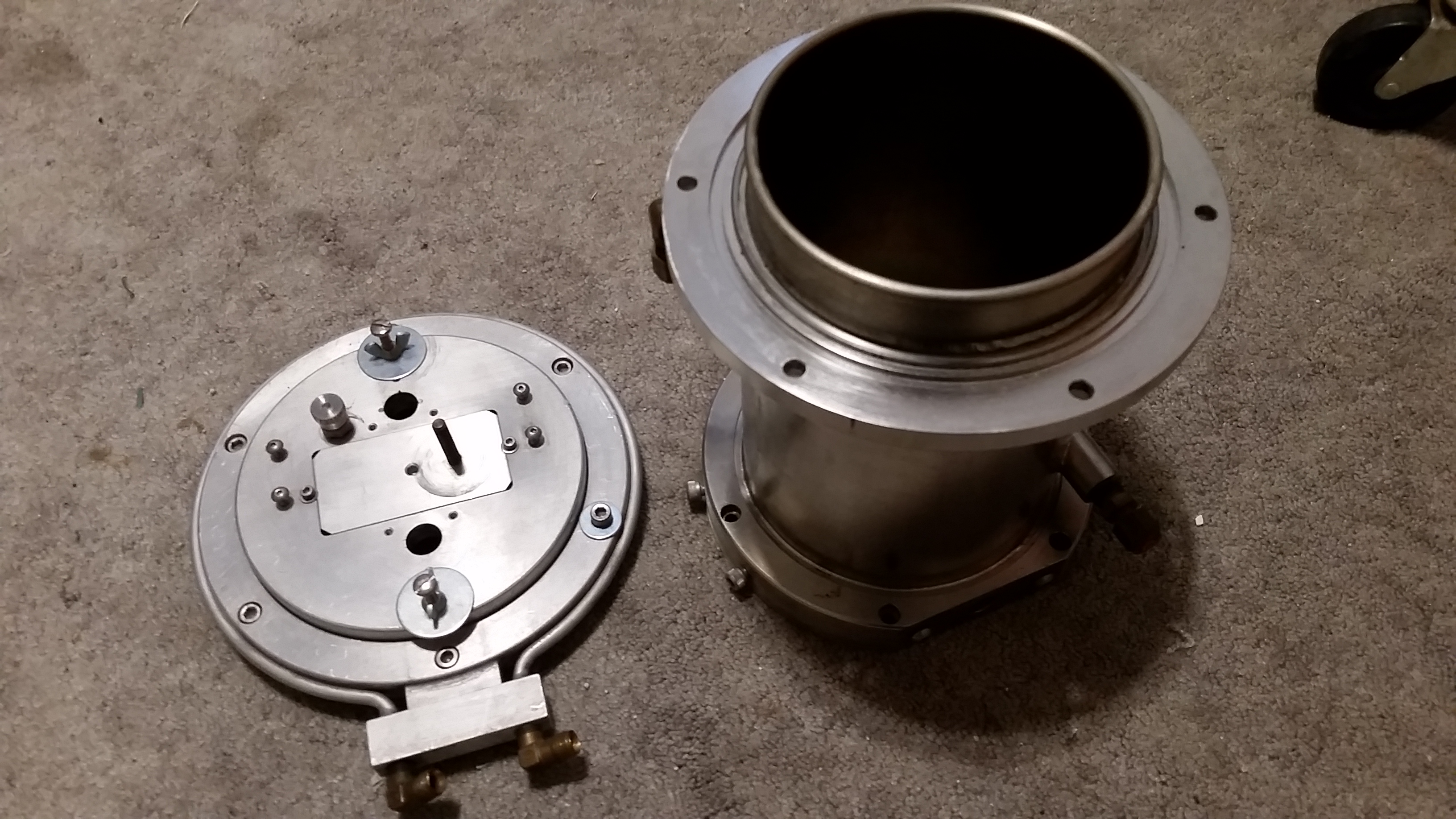 Water Cooled High Vacuum Chamber FOR SALE Applied Ion Systems