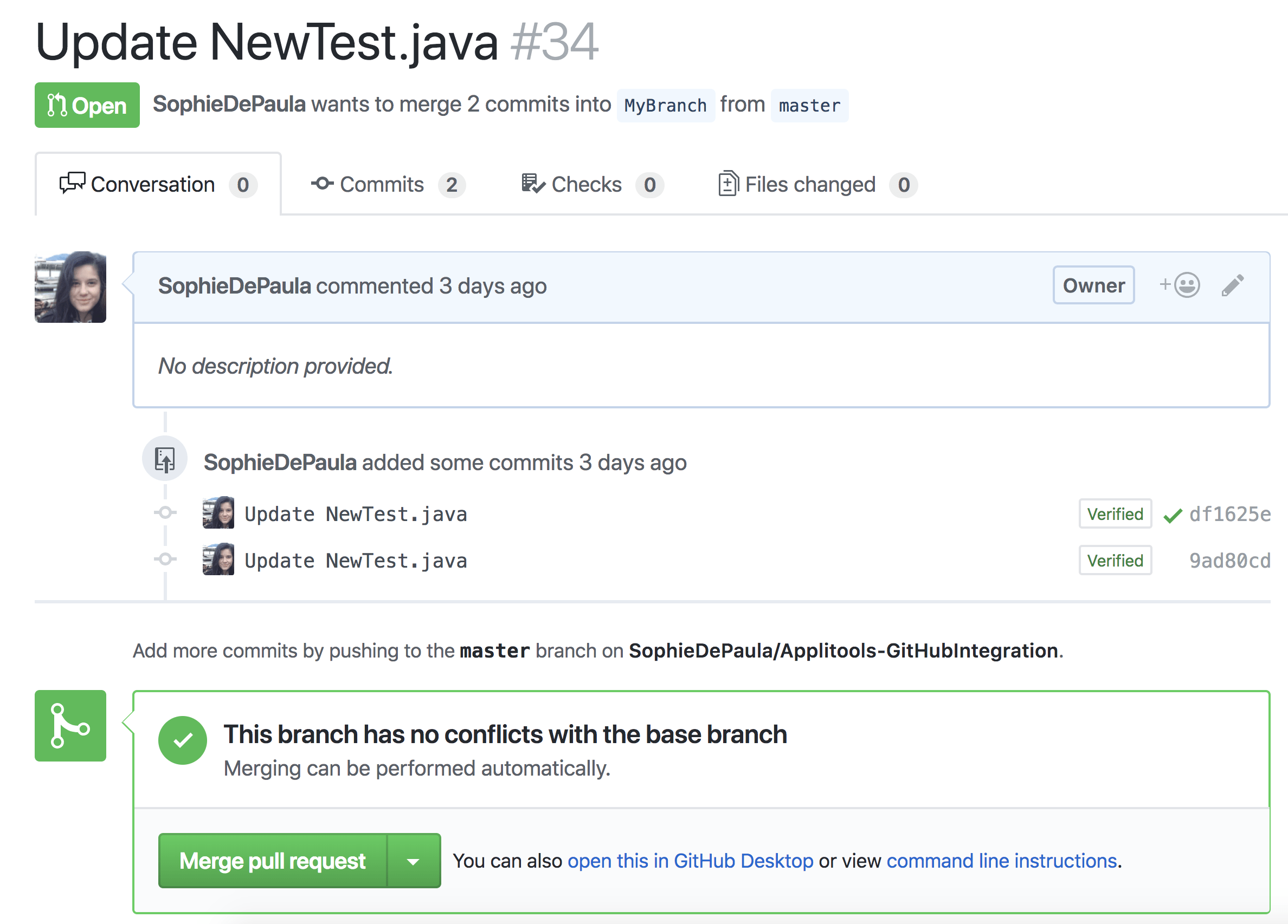 How to update Jenkins build status in GitHub pull requests