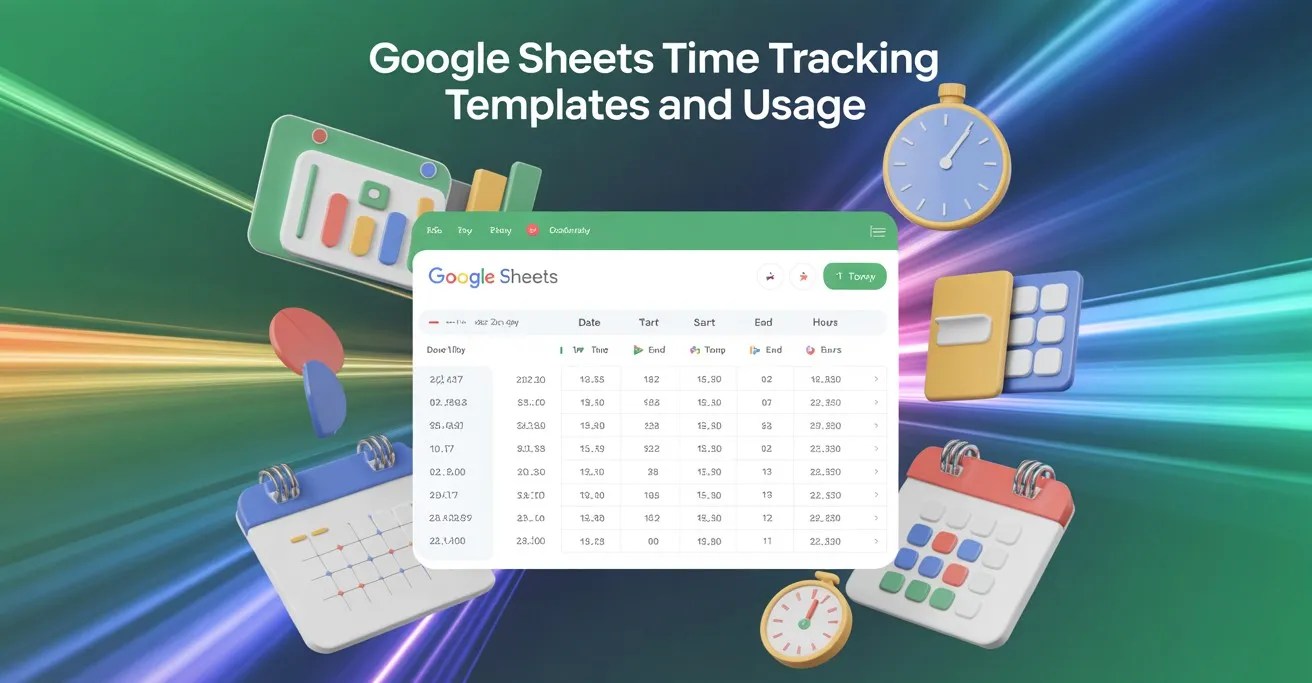 Top 9 Free Google Sheets Time Tracking Templates