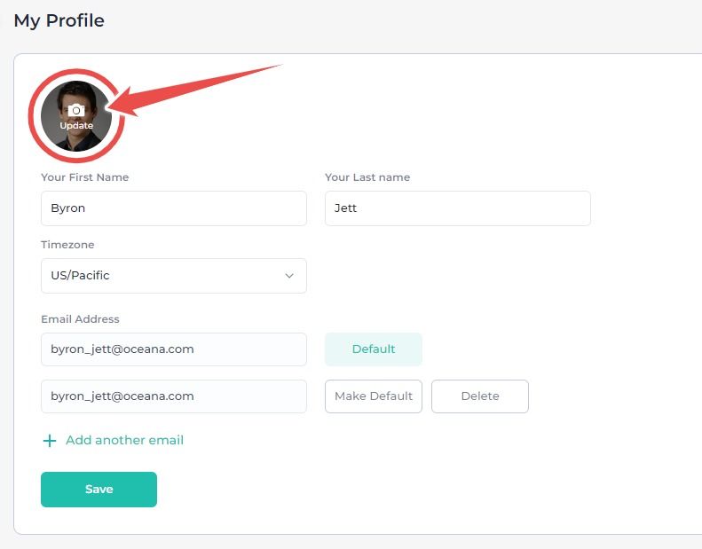 How to change your profile picture or name in Apploye