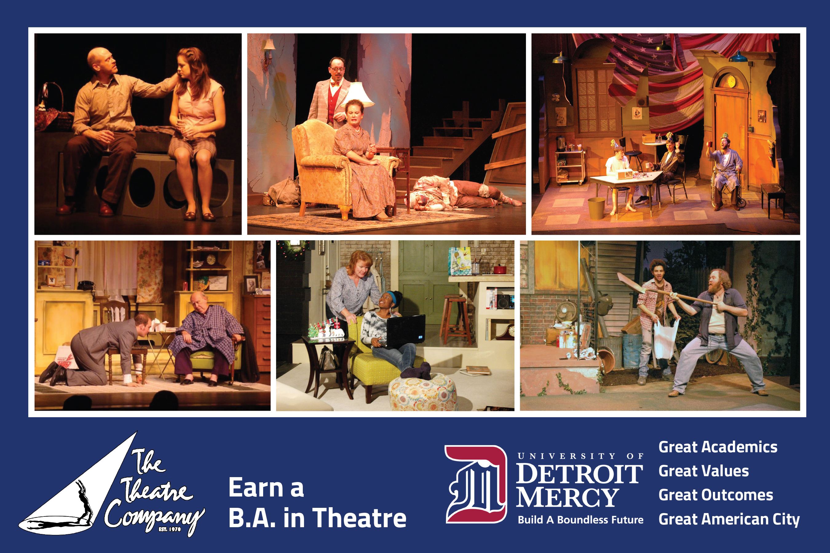 University of Detroit Mercy The Theatre Company Performance