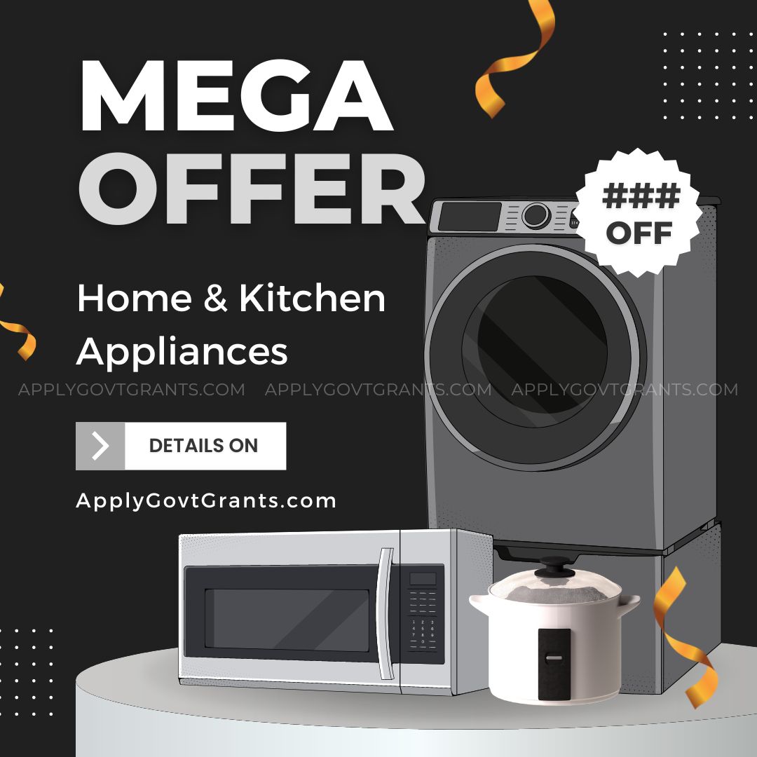 Free Kitchen Appliances for Families Apply Govt Grants