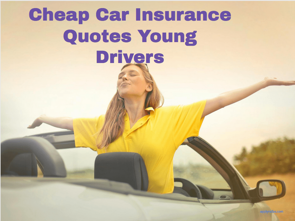 Cheap Car Insurance Quotes Young Drivers Nsfas Online Application 2024