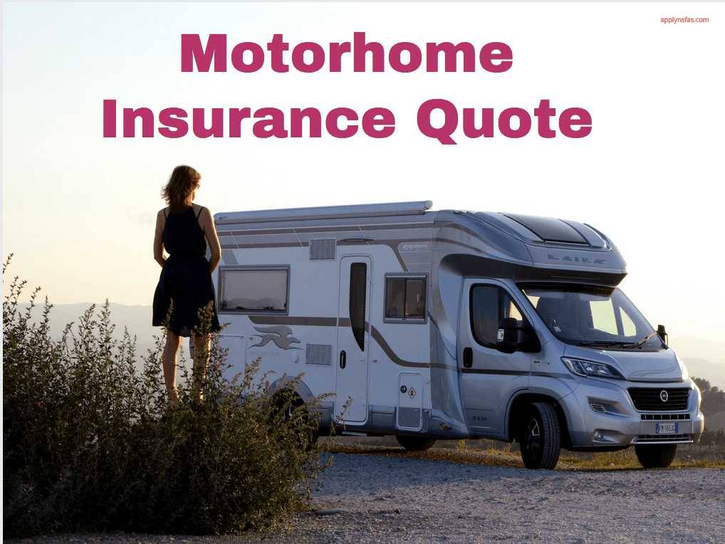 Motorhome Insurance Quote Nsfas Online Application 2024