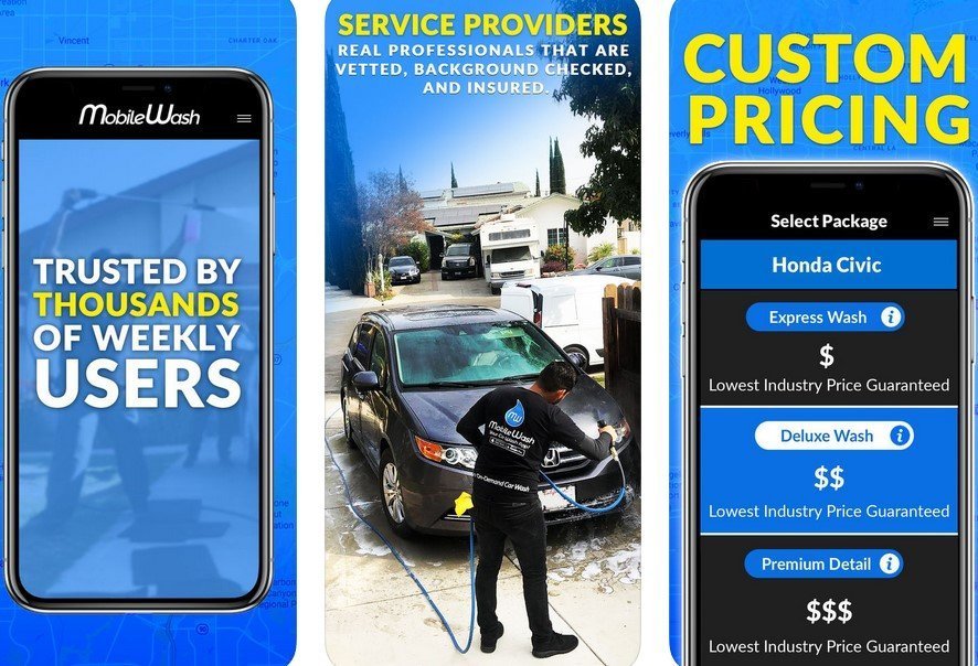 MobileWash Car Wash OnDemand App Review