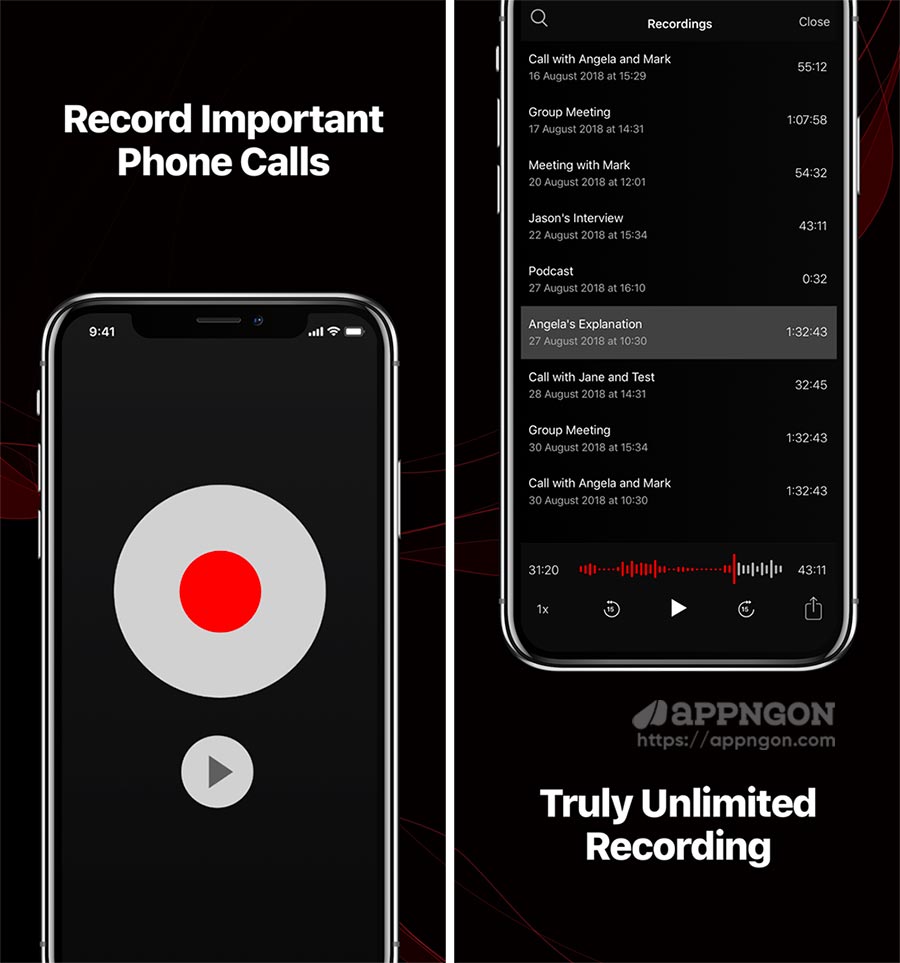 10 ứng dụng ghi âm cuộc gọi tốt nhất cho iPhone