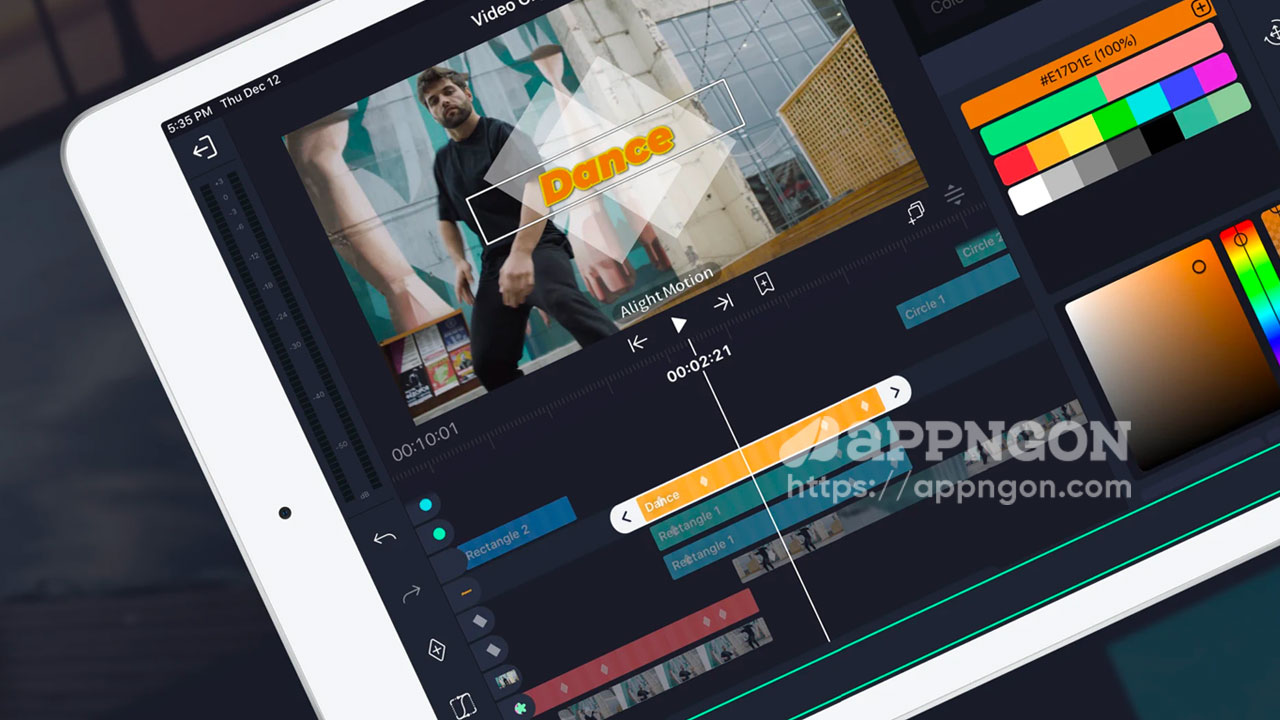 Review Alight Motion App tạo hiệu ứng video cực xịn