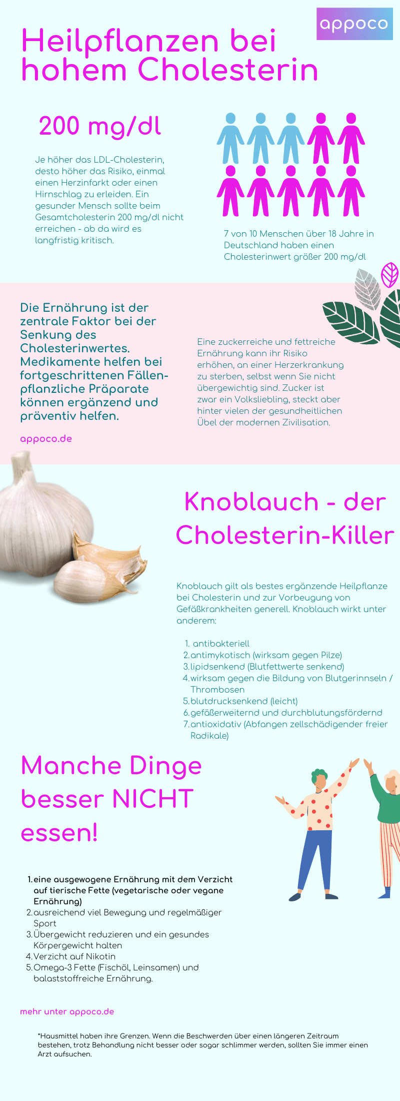 Cholesterin senken mit Naturheilkunde oder Homöopathie