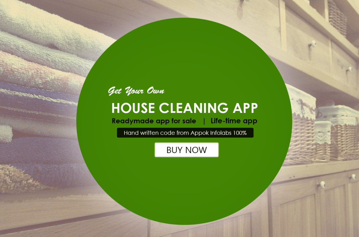 House Cleaning App Appok Infolabs