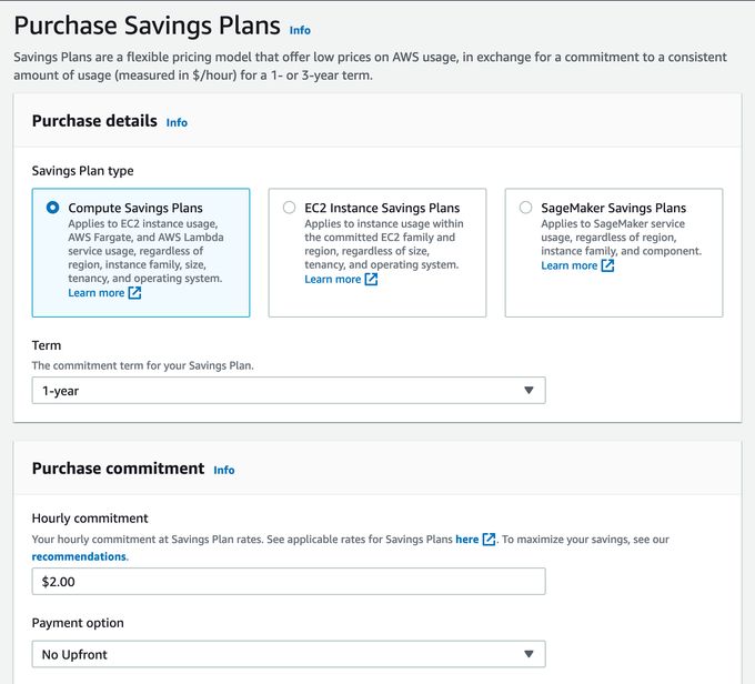 Lower your AWS bill with Compute Savings Plans for ECS Fargate