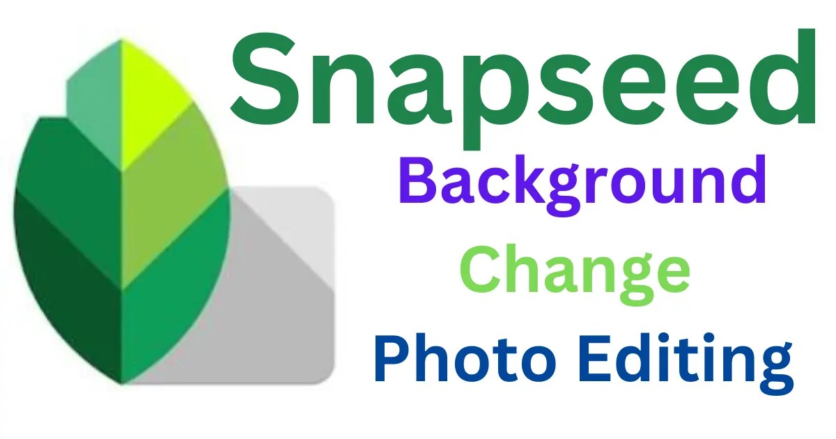 Snapseed Background Change Photo Editing 2024 App Refresh