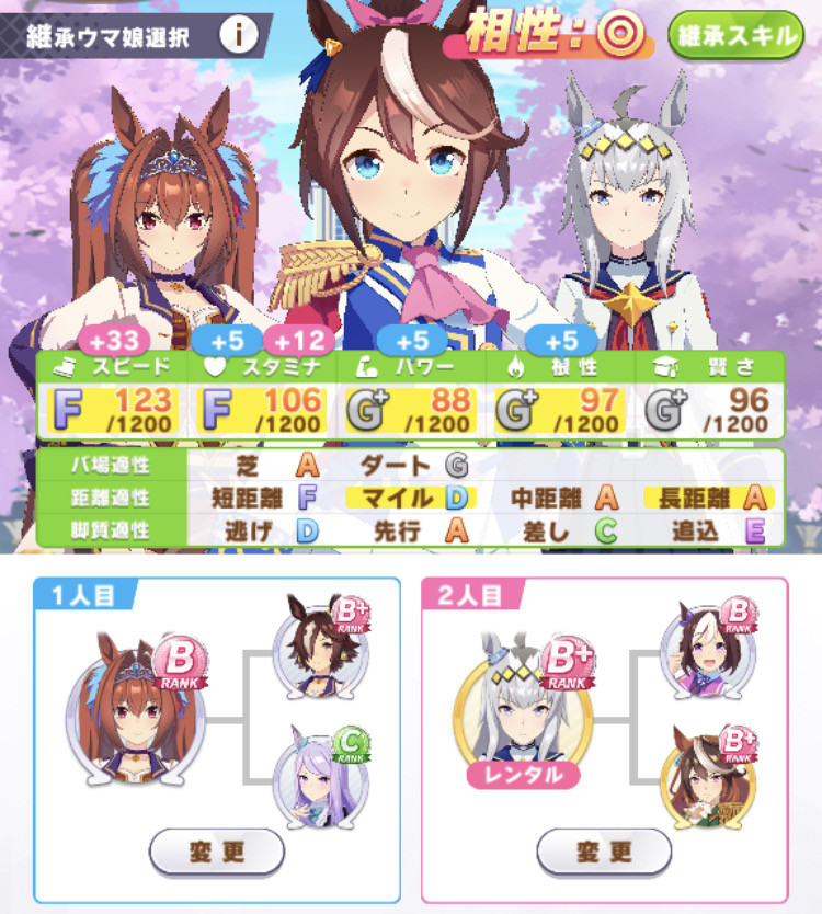 【ウマ娘】おすすめ継承因子と作り方【育成考察】 アプリピート