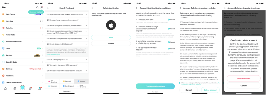 How to Delete BIGO LIVE Account for Android & iPhone in 2021