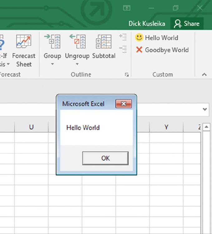 How to add custom ribbon to excel 2010 in vba dasniche