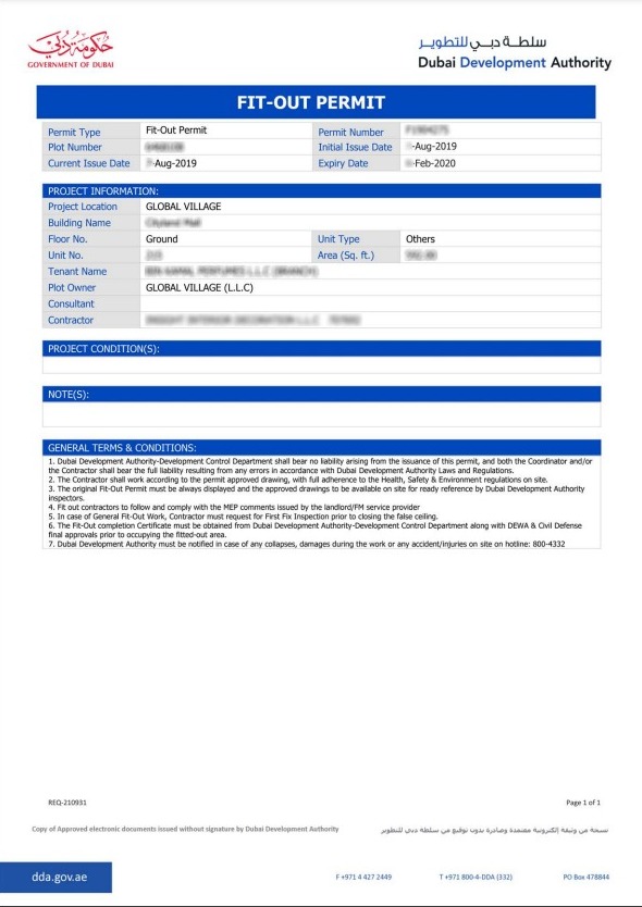 DDA Approval in Dubai Approvals in dubai