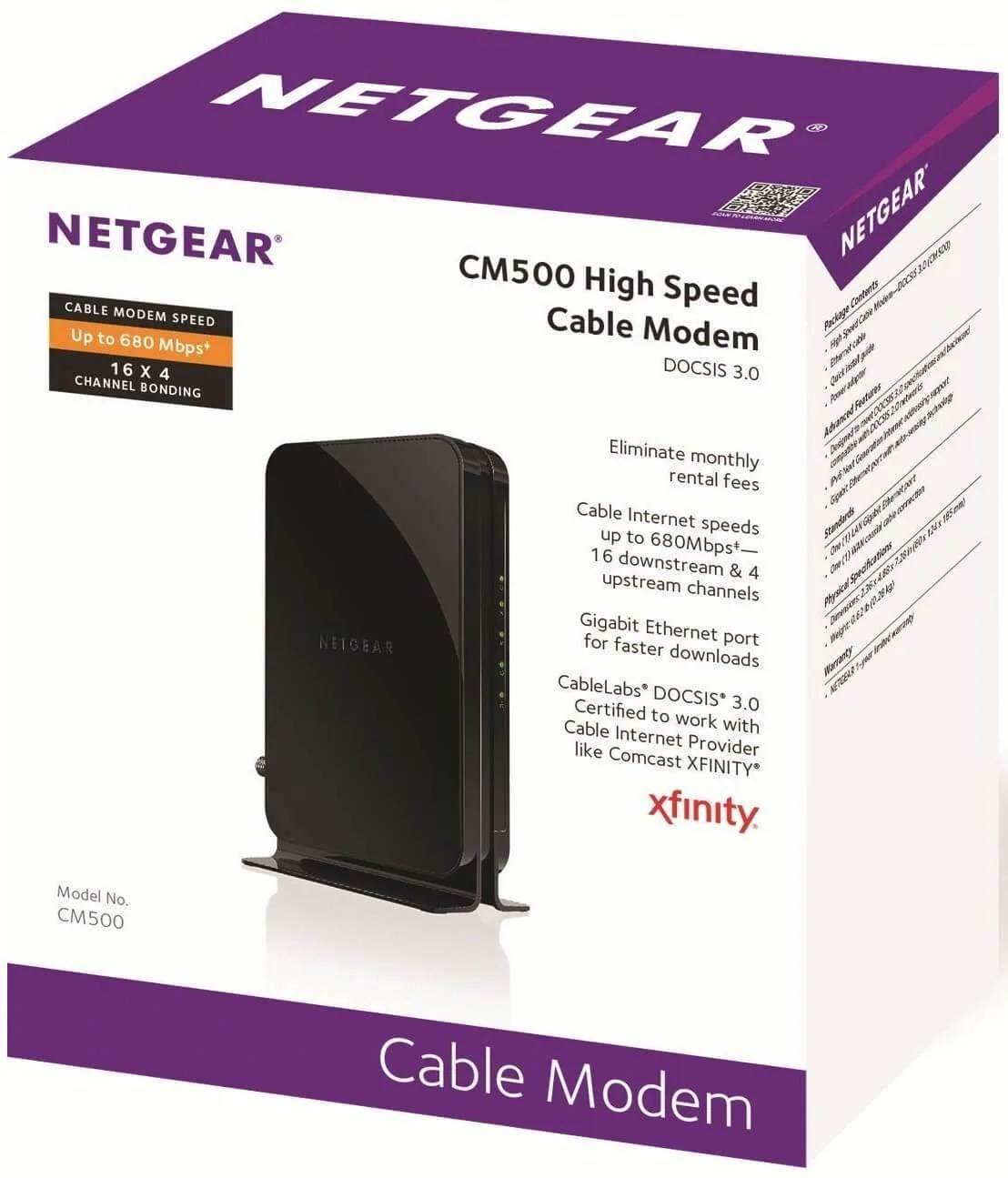 NETGEAR CM500 Cable Modem