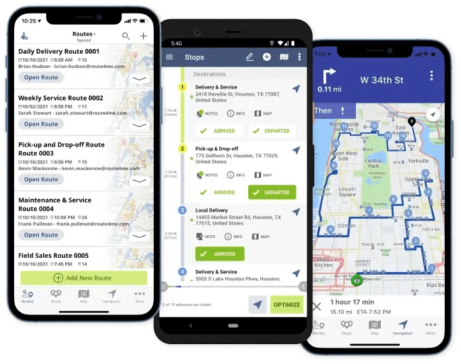 Mobile Route Planner