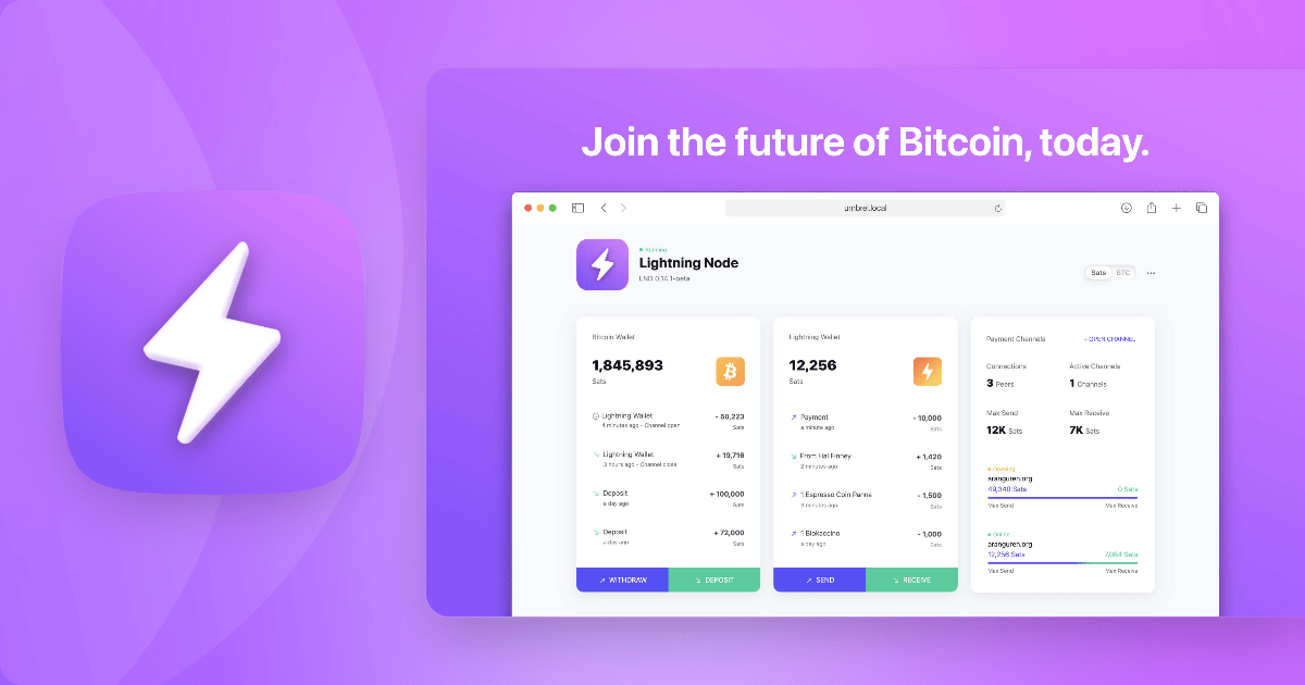 Lightning Node Umbrel App Store