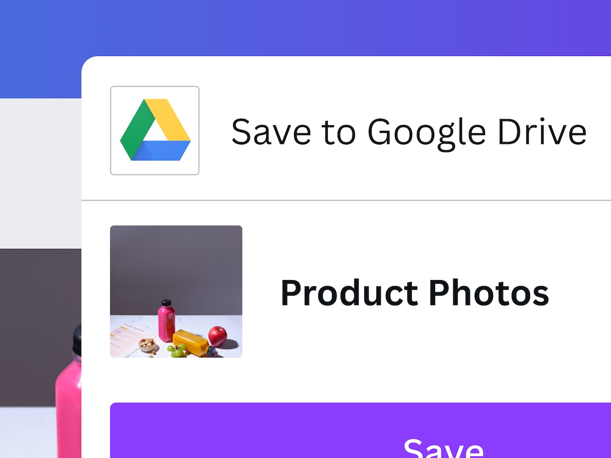 Google Drive Canva Apps