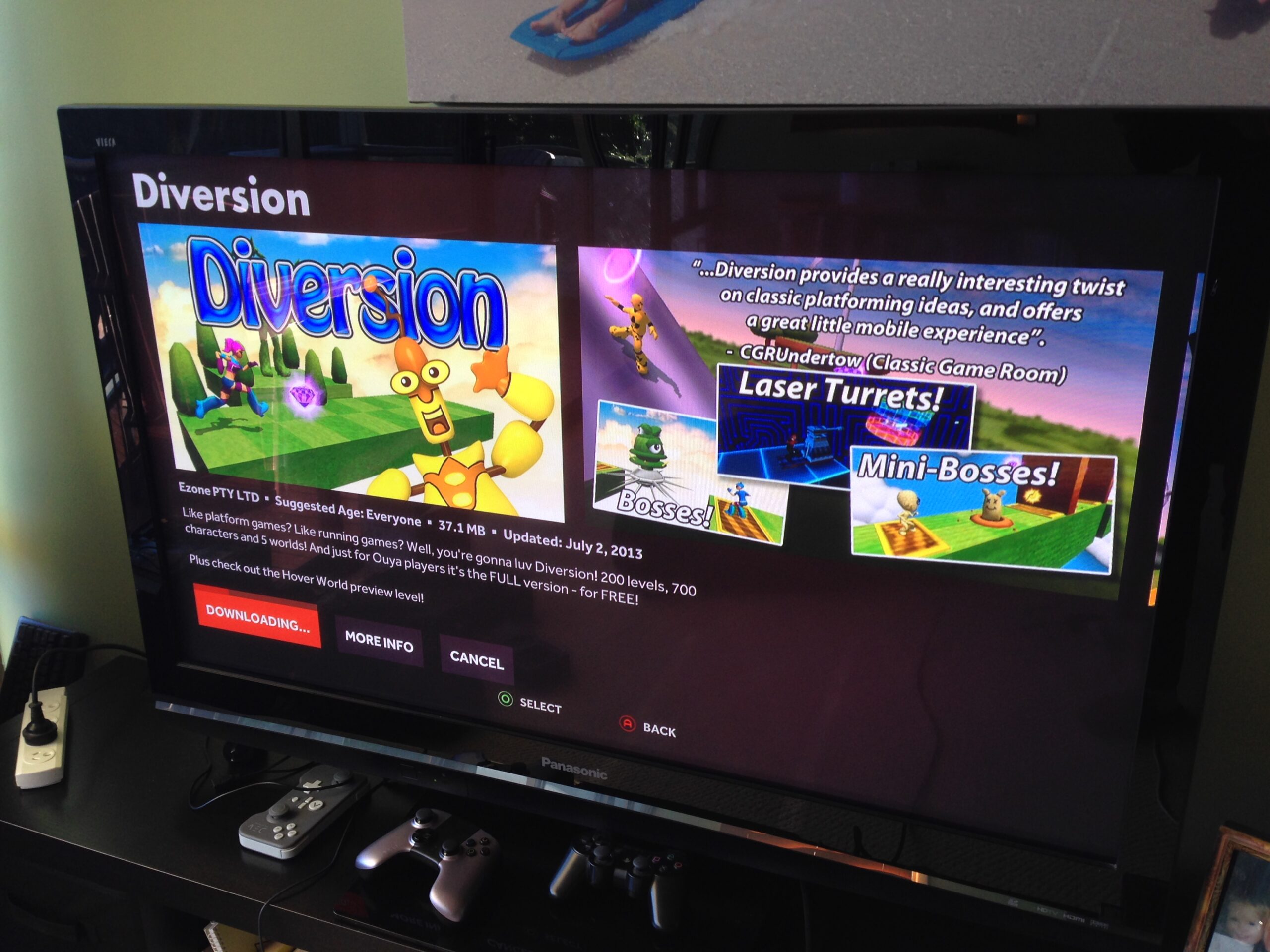 “Diversion” Available now on OUYA