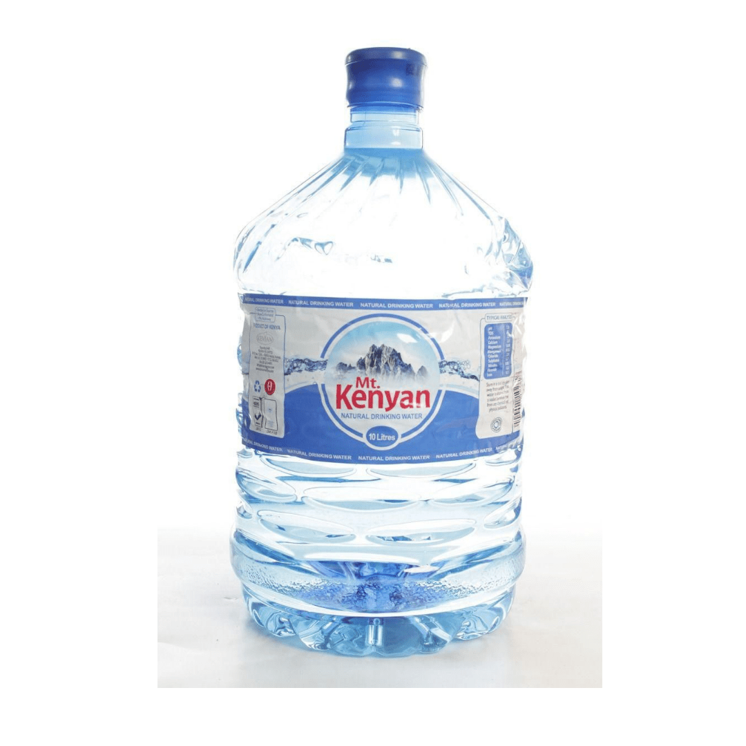 Mount Kenya Drinking Water 10L(Disposable bottle) GoBEBA